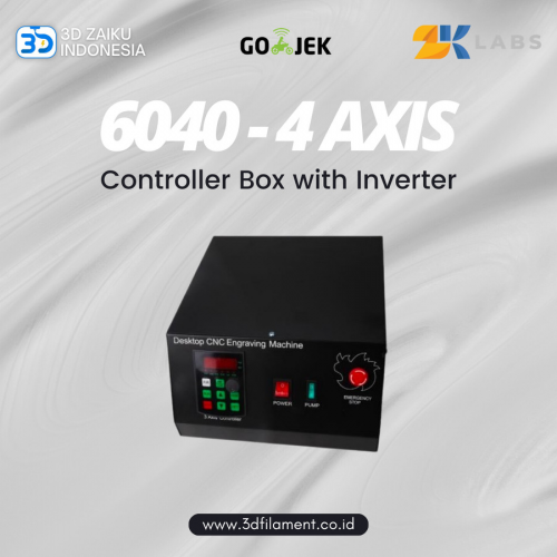 CNC Router 6040 4 Axis Controller Box with Inverter - 2200W